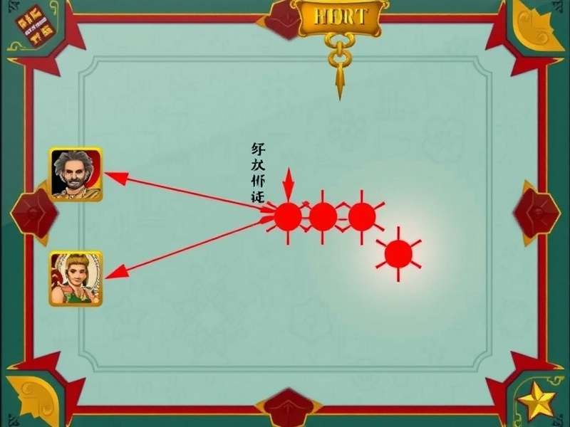 Carrom strategy illustration showing shot angles