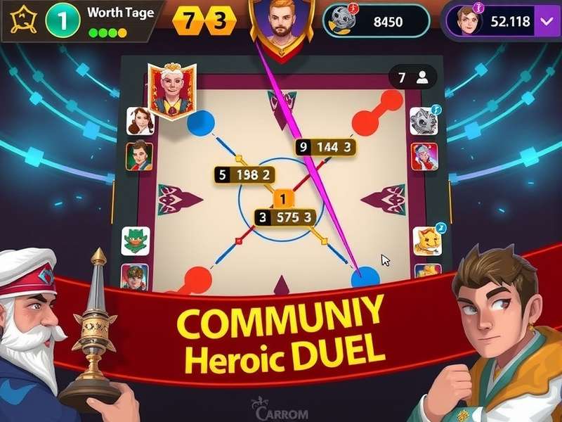 Carrom Heroic Duel community event banner